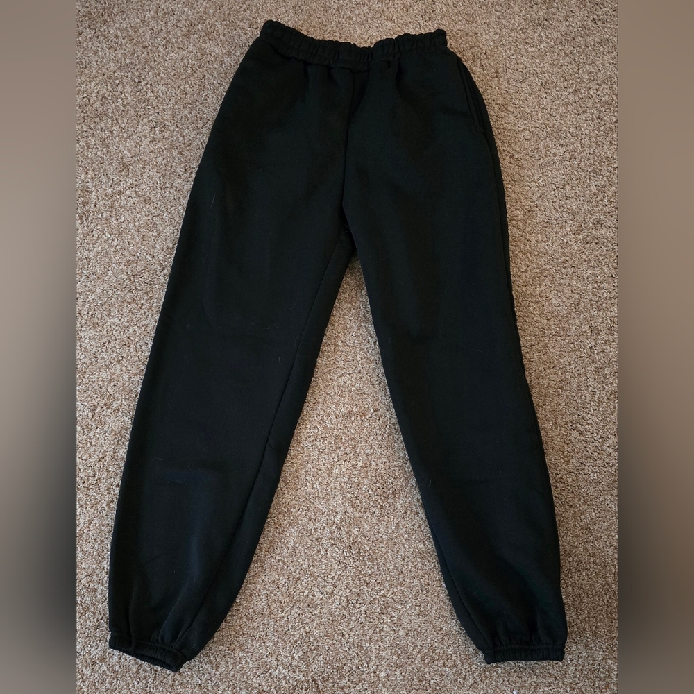 Black Jogger Sweatpants, size medium